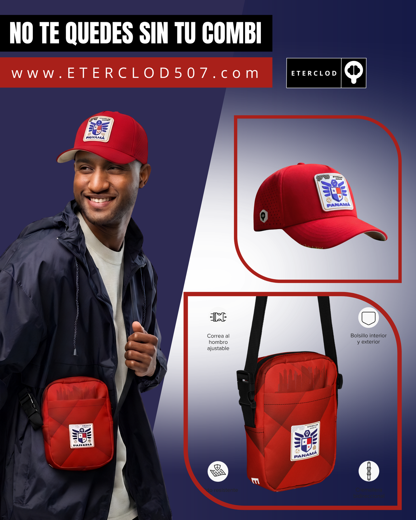 MANOS LIBRE ROJA DE LA SELE (RIÑONERA)