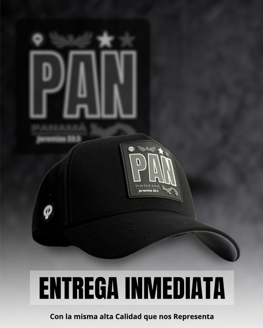 GORRA NEGRA PAN / EDICION 0.3
