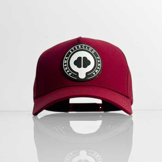 GORRA LOGO ROJO VINO